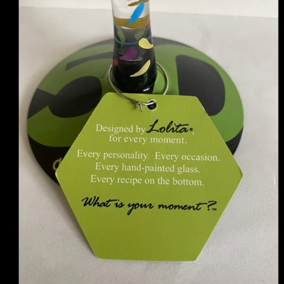 New Lolita collection. ‘50 & Fabulous’ birthday wine glass. - Picture 3 of 7